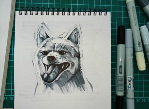 jingyi  - 麥克筆-隨手畫