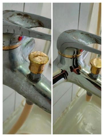 愛潔清潔專業委託 - 廁所不鏽鋼除水垢