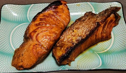 王苓格（小米廚房） - 日式醬燒鮭魚