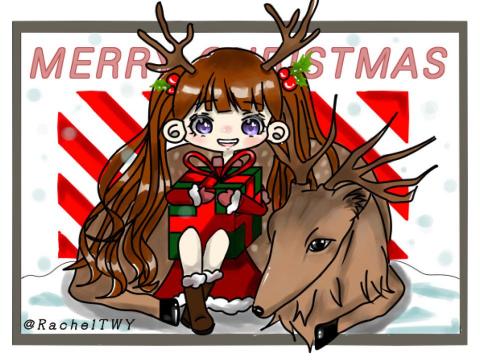 小小悲寂 - 聖誕卡片設計