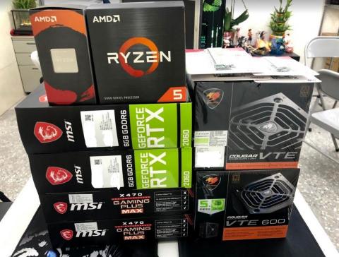 明誠科技 - 客戶訂購電腦實圖