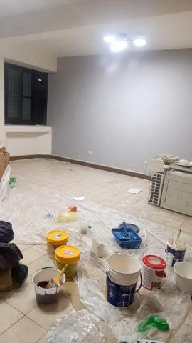 🍄裕安清潔油漆設計🌱室內裝潢 - 油漆批土研磨完成圖