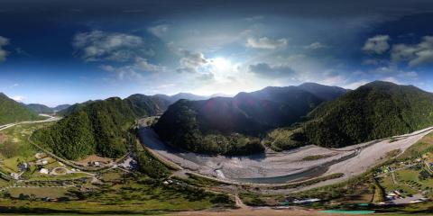 大員林打石工程 - 那山哪谷露營區環景拍攝.營區VR平台設置