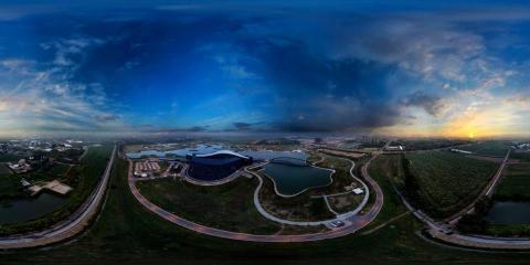 大員林打石工程 - 嘉義故宮環景拍攝