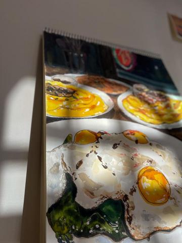 維維老師｜全職家教 - 水彩食物