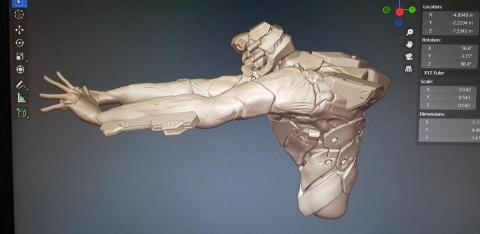 蔡亞哲 - 公仔設計建模、列印