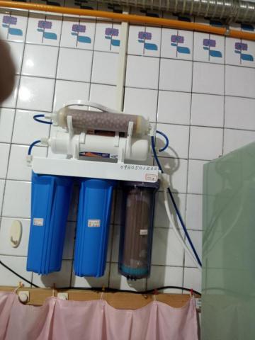 “水電郭師父個人工作室”水電/冷氣/熱水器/濾水器 - 客戶購買由我自己組裝6道濾水器清洗第一道濾芯&更換2/3道濾芯。