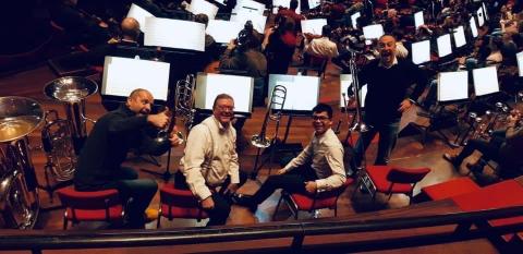 長號碩士馮老師 - 2018/12/18 西北德愛樂(Nordwestdeutsche Philharmonie)於荷蘭阿姆斯特丹音樂廳 (Het Concertgebouw)演出 長號碩士馮老師 - 2018/12/18 西北德愛樂(Nordwestdeutsche Philharmonie)於荷蘭阿姆斯特丹音樂廳 (Het Concertgebouw)演出