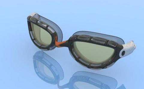 沈宜德 - 泳鏡設計（特殊結構），３Ｄ建模