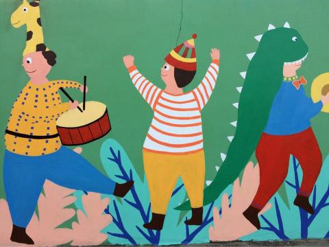 天藍壁畫工作室 - 