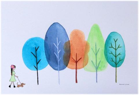 讀心娃娃繪畫工作室 - 手繪插畫設計(水彩) 讀心娃娃繪畫工作室 - 手繪插畫設計(水彩)