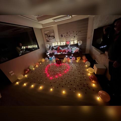 庭豪 - 專業求婚佈置