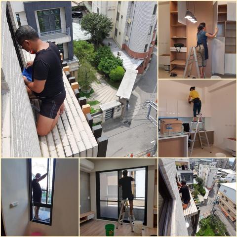 絨絨 潔淨家空間細緻  清潔社 - 5樓窗外清潔/敬業破表 絨絨 潔淨家空間細緻  清潔社 - 5樓窗外清潔/敬業破表