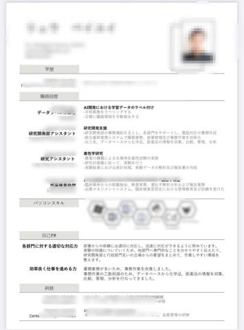 paislee - 日文履歷翻譯排版