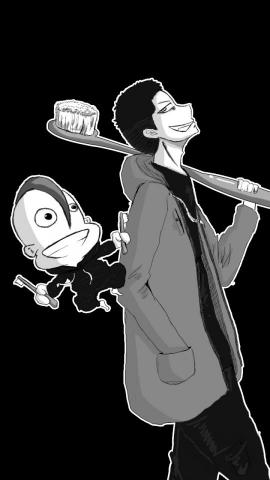 鹹魚個人插畫天地 - 人的感情就像牙齒
掉了就沒了
再裝都是假的