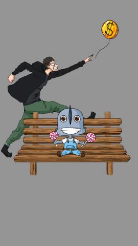 鹹魚個人插畫天地 - 不快樂的人專注於自己失去的
快樂的人專注於自己擁有的