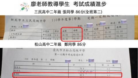 廖倧漢 - 110學年度上學期 第一次期中考