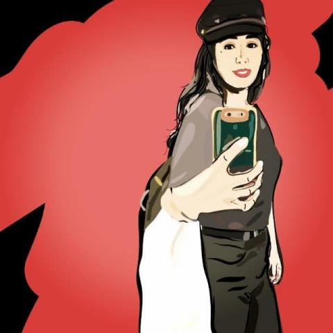 Phoebe Design  - 似顏繪03132022似顏繪自畫像