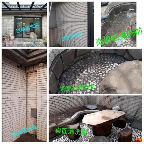 莫達專業清潔 - 景觀池與門面清洗