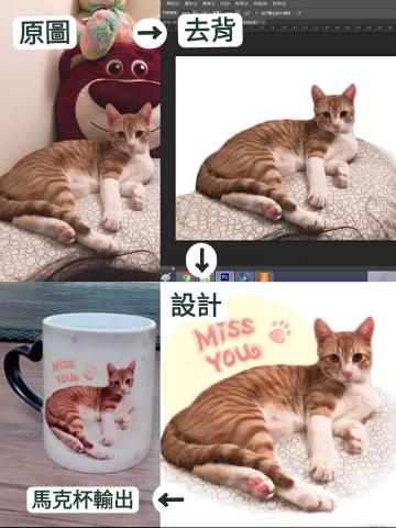 雨花 - Photoshop
去背設計
實體輸出