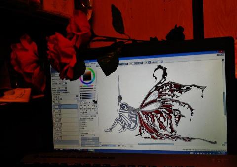 雨花 - Paint Tool SAI 製圖