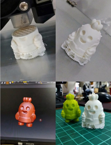 雨花 - ZBrush 3D建模 
3D列印成型