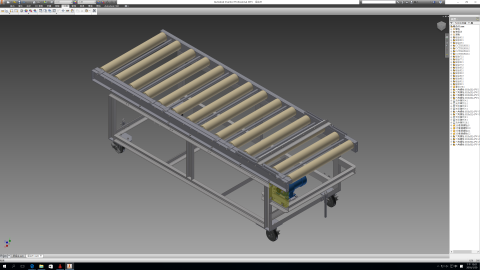 金選 - 可移動動力滾筒輸送機