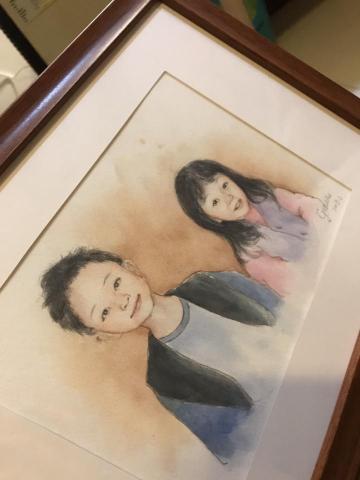 九韭 - 似顏繪/水彩 九韭 - 似顏繪/水彩