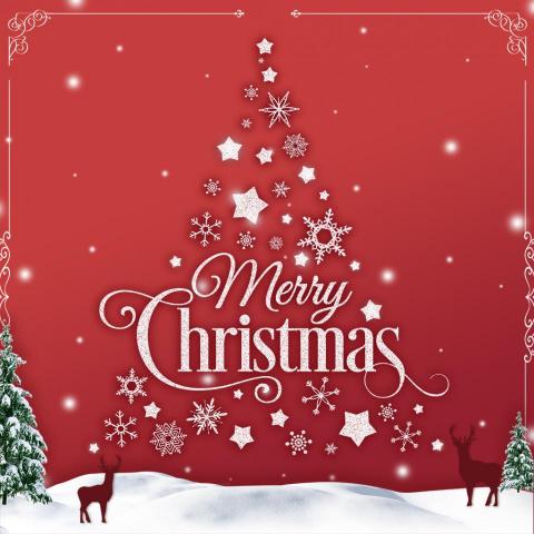 花花 - 聖誕節賀卡設計 花花 - 聖誕節賀卡設計