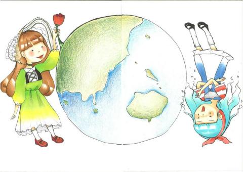 葉芝妤 - 小插畫---麥克筆、水彩