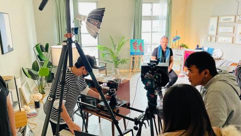 SmallRed_ BeautyStudio - 藝術家 優席夫 節目拍攝妝髮