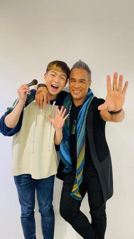 SmallRed_ BeautyStudio - 藝術家 優席夫 節目拍攝妝髮