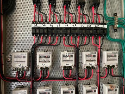旭昇工程 - 出租套房分電表
