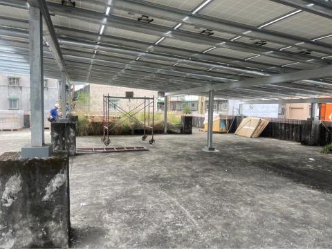 正發行 - 骨架，太陽能板