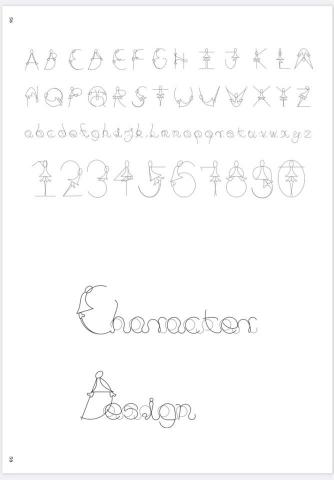 李汶宣 - 字體設計