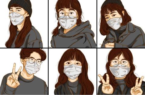 李汶宣 - 人物插畫
-小組組員