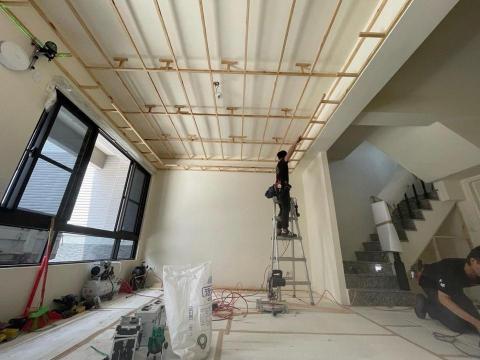 千祥裝潢工程行 - 木作天花板