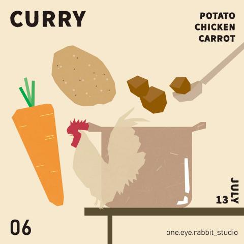 單眼兔工作室 - 風格練習06:插畫、文字編排