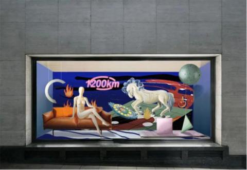 1200km動物精緻壁畫 -  1200km動物精緻壁畫 -