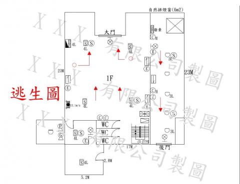 張家華 - 消防逃生圖