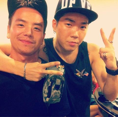 小胖老師街舞教學 - Wade Dance Studio - 與韓國知名舞者-Hoan賽後合影