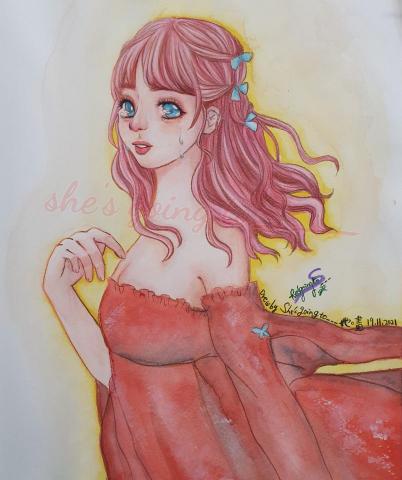 彭鈺琬 - 水彩繪圖