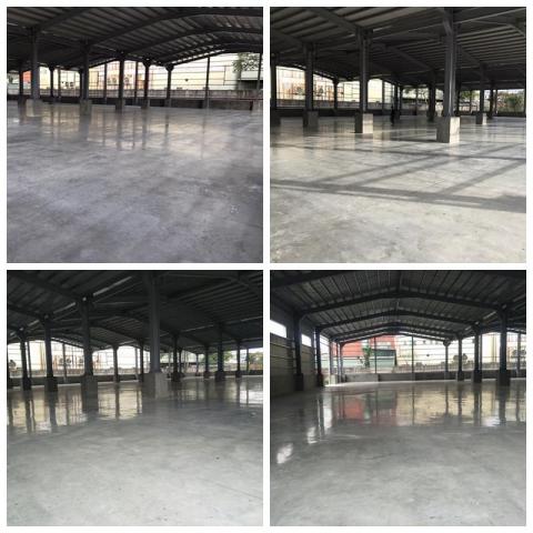 晶彩鋼化地坪 - 坐落在桃園市蘆竹區的日立桃園廠,因擴大業務需要,于廠區內新建鋼構廠房,在地坪的選擇上,考慮到堆高機的經常使用,與電焊的火花掉落地面,地坪需要的更高的硬度、耐磨與耐燃性質,選擇了增硬耐磨的晶彩鋼化地坪。 晶彩鋼化地坪 - 坐落在桃園市蘆竹區的日立桃園廠,因擴大業務需要,于廠區內新建鋼構廠房,在地坪的選擇上,考慮到堆高機的經常使用,與電焊的火花掉落地面,地坪需要的更高的硬度、耐磨與耐燃性質,選擇了增硬耐磨的晶彩鋼化地坪。