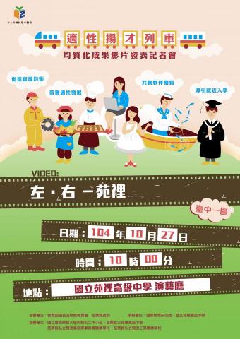 王韋堯 - 適性揚才海報