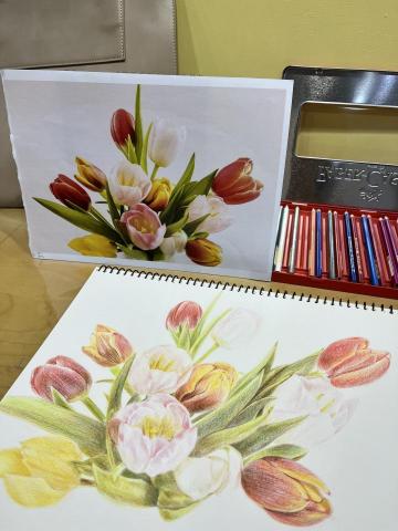 個人工作室 - 作品集_色鉛筆