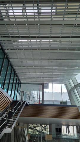 東騏工程有限公司 - 桃園 圖書館 鋁障板天花