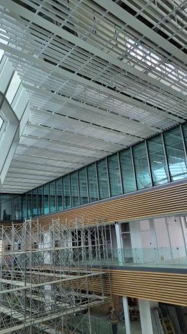 東騏工程有限公司 - 桃園 圖書館 鋁障板天花