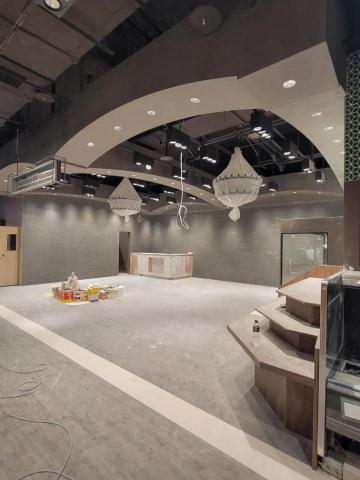 東騏工程有限公司 - 竹北 大遠百 暗架造型天花板