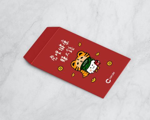 Tina - 紅包袋手繪設計