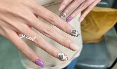 Zi.nail - 荷包蛋花?